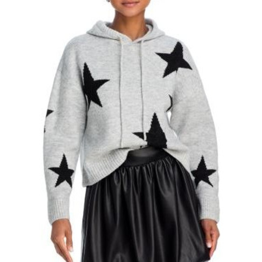 AQUA Star Hoodie Sweater - Bloomingdale's Exclusive SOLD OUT IN STORE